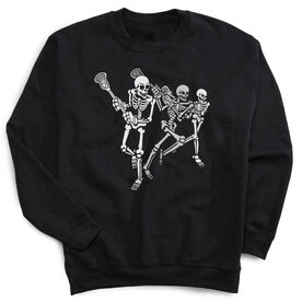 Guys Lacrosse Crewneck Sweatshirt - Skeleton Offense