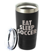 Soccer 20 oz. Double Insulated Tumbler - Eat Sleep Soccer