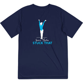 Gymnastics Short Sleeve Performance Tee - Been There Stuck That