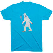 Guys Lacrosse Short Sleeve T-Shirt - Yeti (Walking)