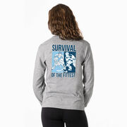 Hockey Tshirt Long Sleeve - Survival of the Fittest (Back Design)