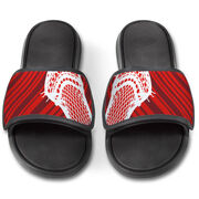 Guys Lacrosse Repwell&reg; Slide Sandals - Stick Reflected