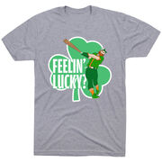 Baseball Short Sleeve T-Shirt - Feelin' Lucky Baseball