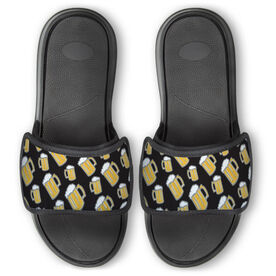 Personalized Repwell&reg; Slide Sandals - Beer Mugs