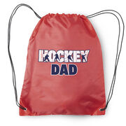 Hockey Drawstring Backpack - Hockey Dad Life