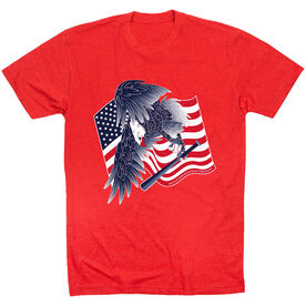 Baseball Short Sleeve T-Shirt - Baseball Eagle