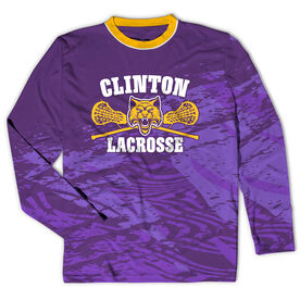 Custom Team Long Sleeve Velocitee Shooter T-Shirt  - Girls Lacrosse
