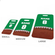 Football Bag/Luggage Tag - Personalized Football Image