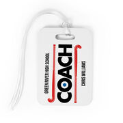 Field Hockey Bag/Luggage Tag - Personalized Coach