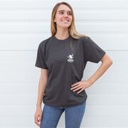 Hockey Short Sleeve T-Shirt - Dangle Snipe Celly Player (Back Design)