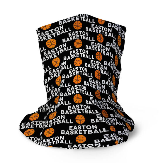 Basketball Multifunctional Headwear - Personalized Team Name Repeat RokBAND