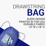 Hockey Drawstring Backpack - Survival of the Fittest