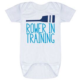 Crew Baby One-Piece - Rower in Training [Small (14-18 lbs)/Navy] -SS