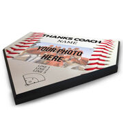 Baseball Home Plate Plaque - Thank You Coach Photo