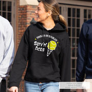 Tennis Hooded Sweatshirt - Servin' Aces