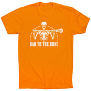 Guys Lacrosse T-Shirt Short Sleeve - Bad To The Bone