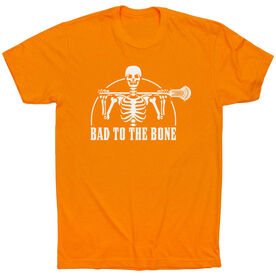 Guys Lacrosse T-Shirt Short Sleeve - Bad To The Bone