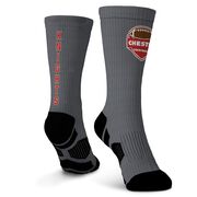 Custom Team Graphic Flex Mid-Calf Socks - Football