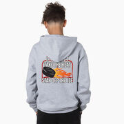 Hockey Hooded Sweatshirt - If You Can't Take the Heat (Back Design)
