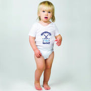 Hockey Baby One-Piece - Apparently, I Like Hockey