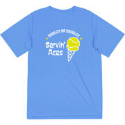 Tennis Short Sleeve Performance Tee - Servin' Aces