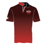 Custom Team Short Sleeve Polo Shirt - Football Gradient