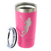 Girls Lacrosse 20 oz. Double Insulated Tumbler - Player Silhouette