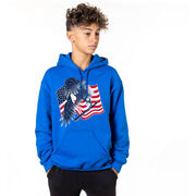 Baseball Hooded Sweatshirt - Baseball Eagle