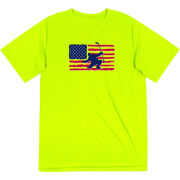 Hockey Short Sleeve Performance Tee - Hockey Land That We Love