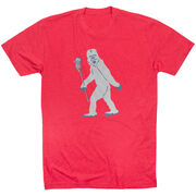Guys Lacrosse Short Sleeve T-Shirt - Yeti (Walking)