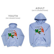 Guys Lacrosse Hooded Sweatshirt - Checking It Twice Lacrosse