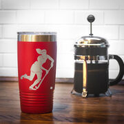 Field Hockey 20 oz. Double Insulated Tumbler - Silhouette