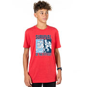 Hockey Short Sleeve T-Shirt - Survival of the Fittest