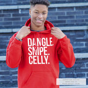 Hockey Hooded Sweatshirt - Dangle Snipe Celly Words