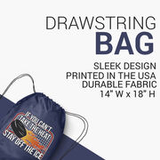 Hockey Drawstring Backpack - If You Can't Take the Heat