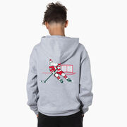 Hockey Hooded Sweatshirt - Saint Nick Hat Trick (Back Design)