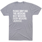 Lacrosse Short Sleeve T-Shirt - All Weekend Lacrosse