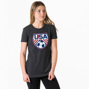 Soccer Women's Everyday Tee - Soccer USA