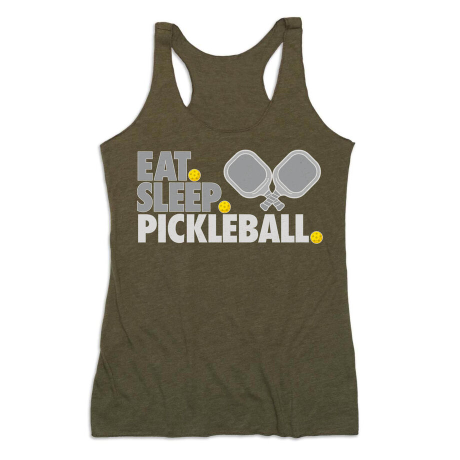 Pickleball Women's Everyday Tank Top - Eat. Sleep. Pickleball