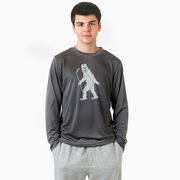 Hockey Long Sleeve Performance Tee - Yeti