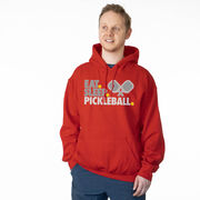 Pickleball Hooded Sweatshirt - Eat. Sleep. Pickleball