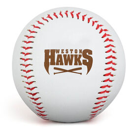 Engraved Baseball - Custom Logo