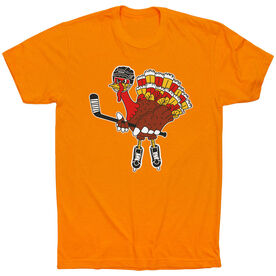 Hockey Short Sleeve T-Shirt - Hockey Top Shelf Turkey Tom