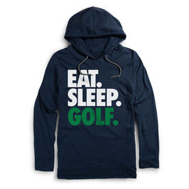 Men's Golf Lightweight Hoodie - Eat Sleep Golf