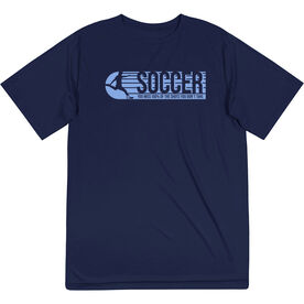 Soccer Short Sleeve Performance Tee - 100% Of The Shots