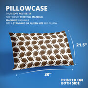 Football Pillowcase - Football Pattern