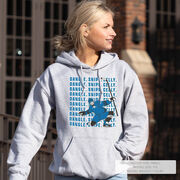 Hockey Hooded Sweatshirt - Dangle Snipe Celly Player