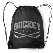 Hockey Drawstring Backpack - Varsity Hockey