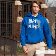 Baseball Hooded Sweatshirt - Rip It Flip It