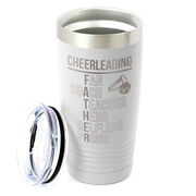 Cheerleading 20 oz. Double Insulated Tumbler - Cheerleading Father Words